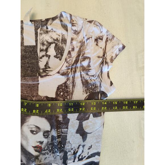 Super Model Women's Bodycon Dress Rhinestones 90's - Picture 8 of 9